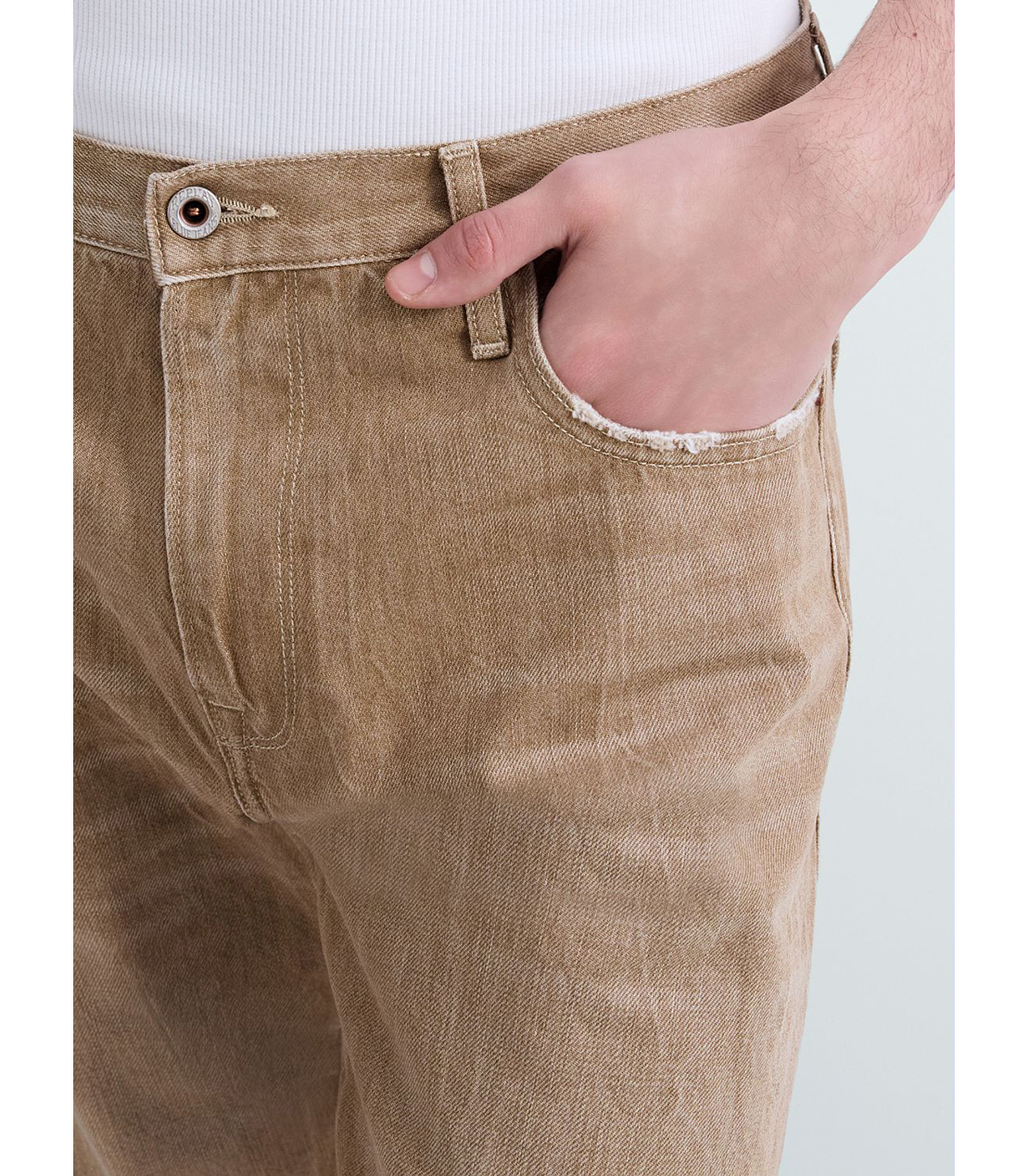 ストレートフィットAIDEEN カラーデニム 詳細画像 ブラウンシュガー 6